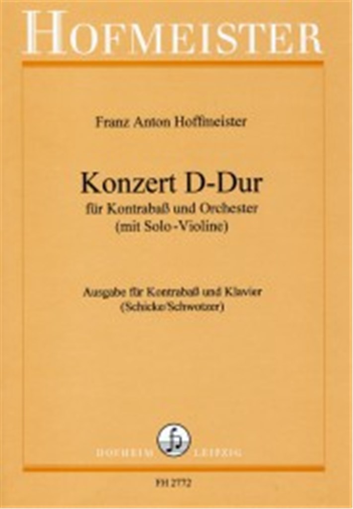 Konzert Nr. 1 für Double Bass und Orchester