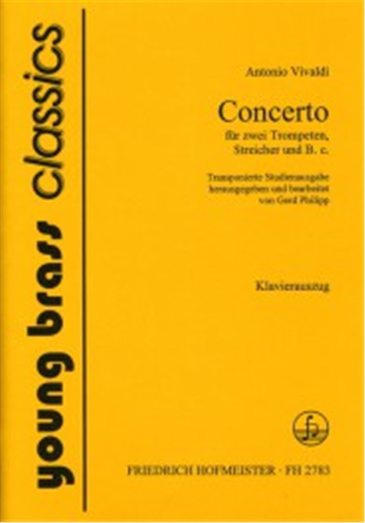 Concerto für 2 Trompeten, Streicher und B.C.