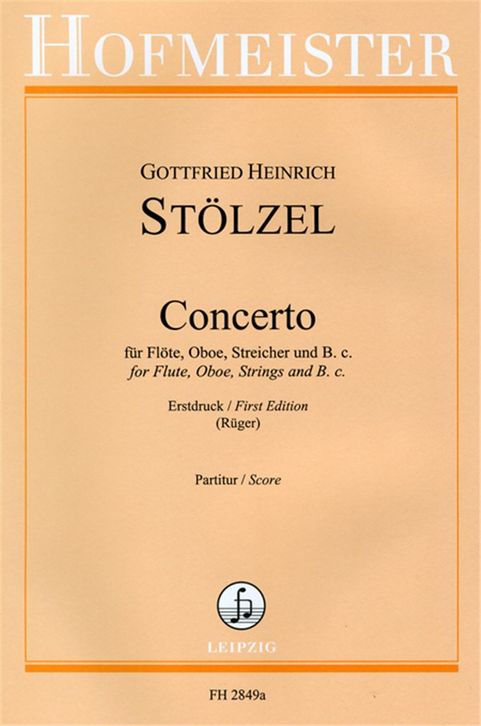 Concerto für Flöte, Oboe, Streicher und B.C.