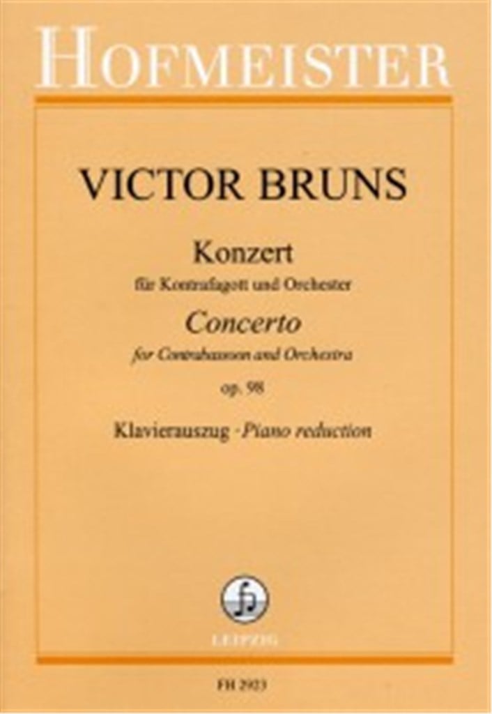 Konzert op 98 für Kontrafagott und Orchester
