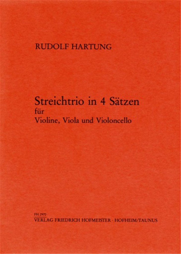 String Trio in vier Sätzen