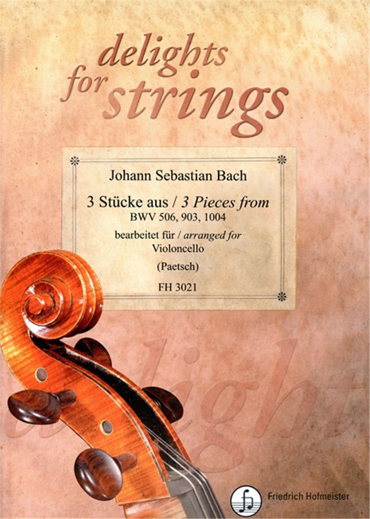 3 Stücke aus BWV 506, 903, 1004
