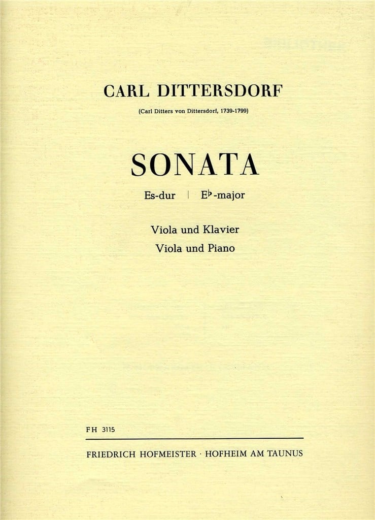 Sonate Es-Dur