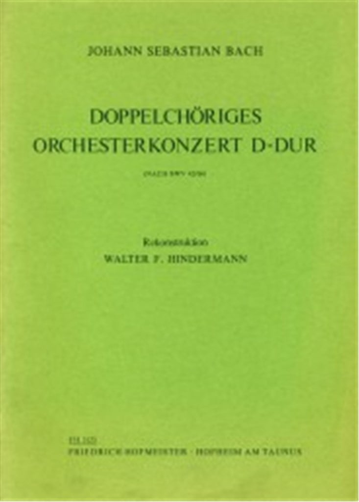 Doppelchöriges Orchesterkonzert D-Dur