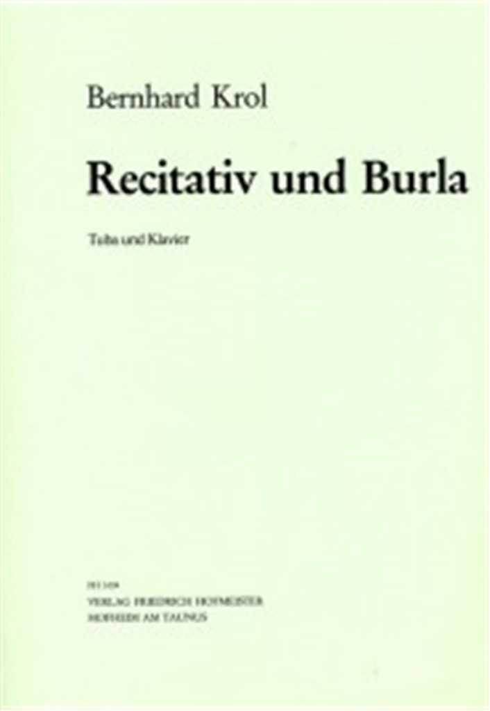 Recitativ und Burla, op. 83/2