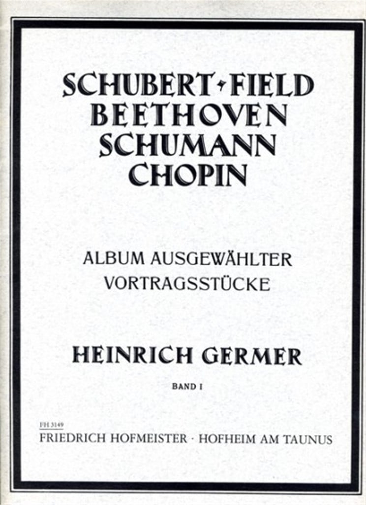 Album ausgewählter Vortragsstücke