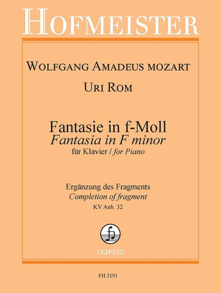 Fantasie in f-Moll für Klavier