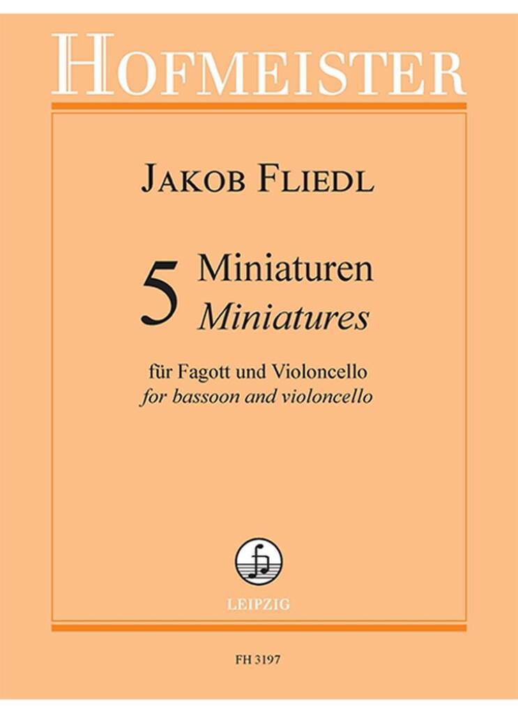 5 Miniaturen für Fagott und Violoncello