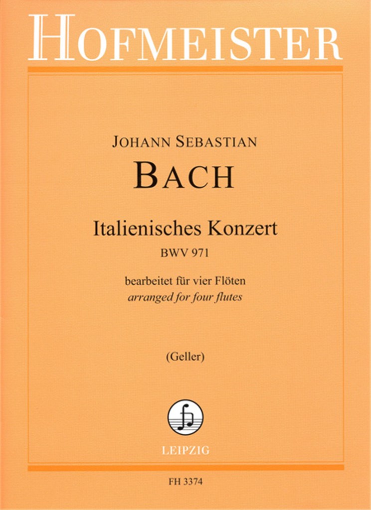 Italienisches Konzert, BWV 971