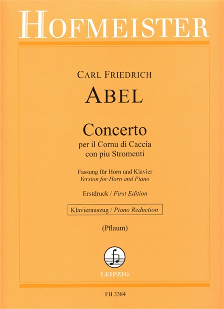 Concerto per il Cornu di Caccia con piu Stromenti