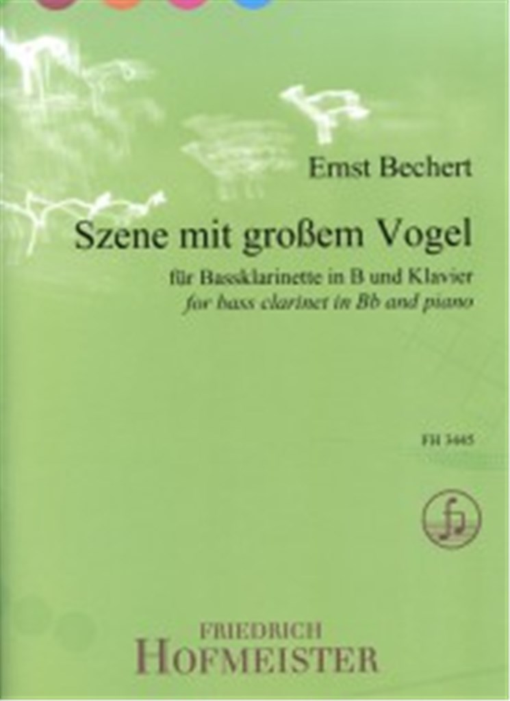 Szene mit groem Vogel