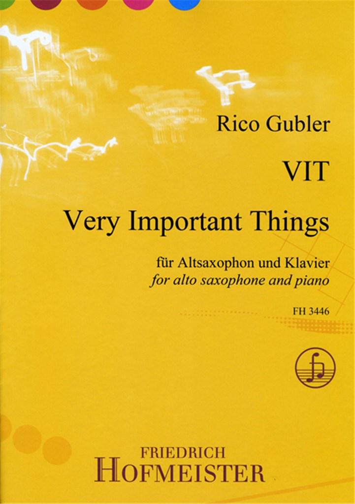 VIT. Very important things