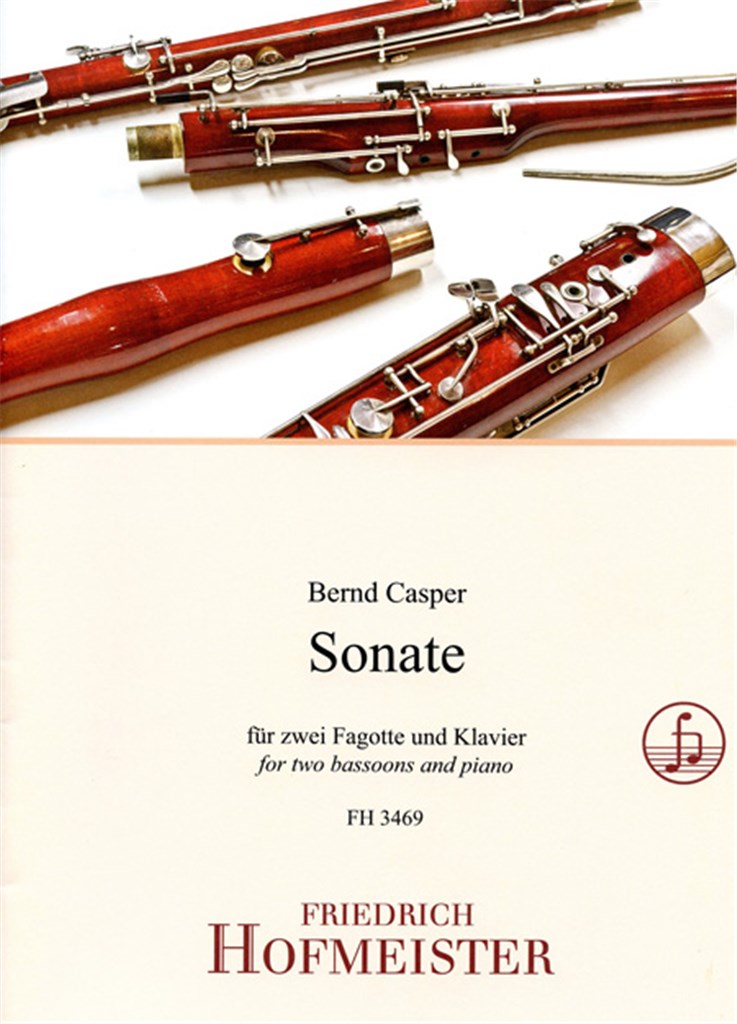 Sonate für 2 Fagotte und Klavier