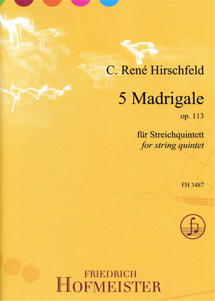 5 Madrigale, op. 113