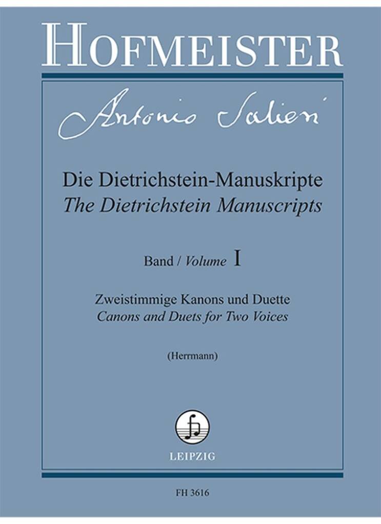 Die Dietrichstein-Manuskripte, Bd. 1