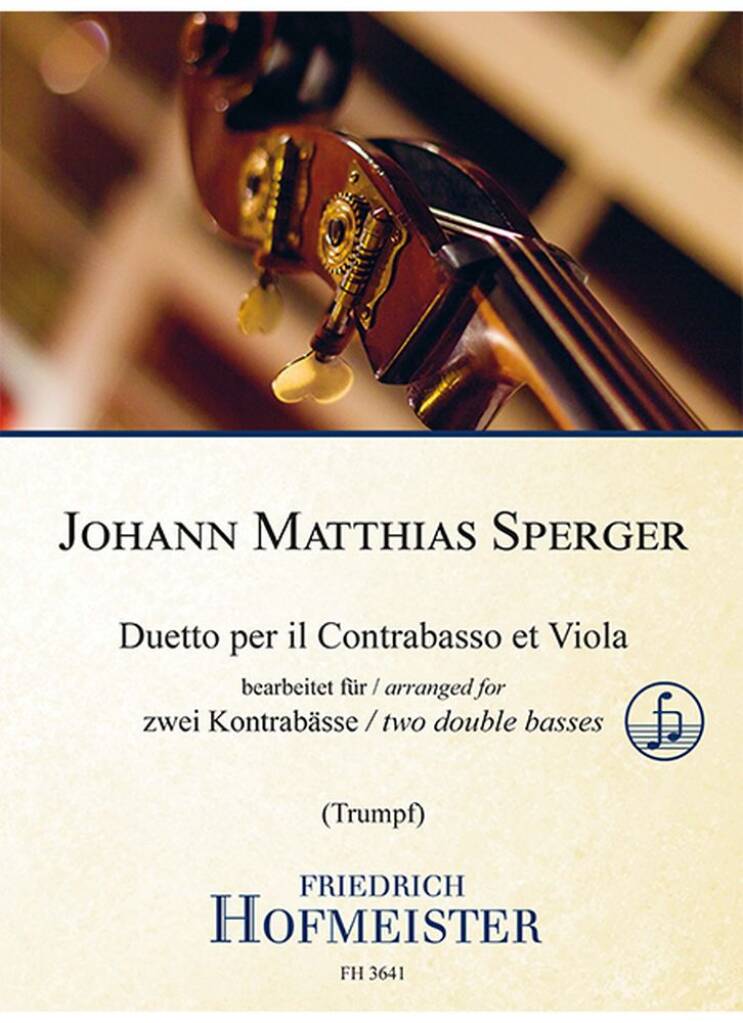 Duetto per il Contrabasso et Viola