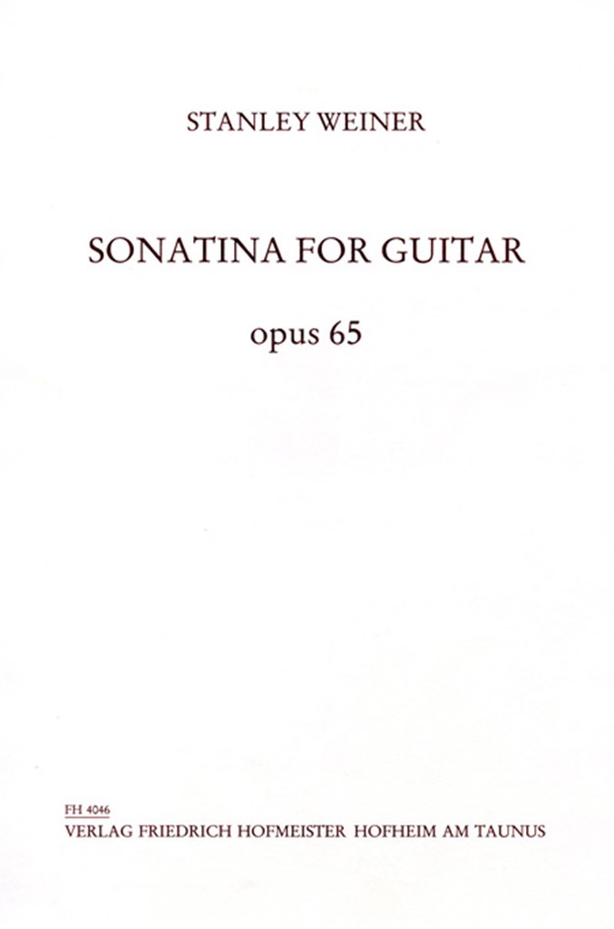 Sonatina for Guitar, op. 65