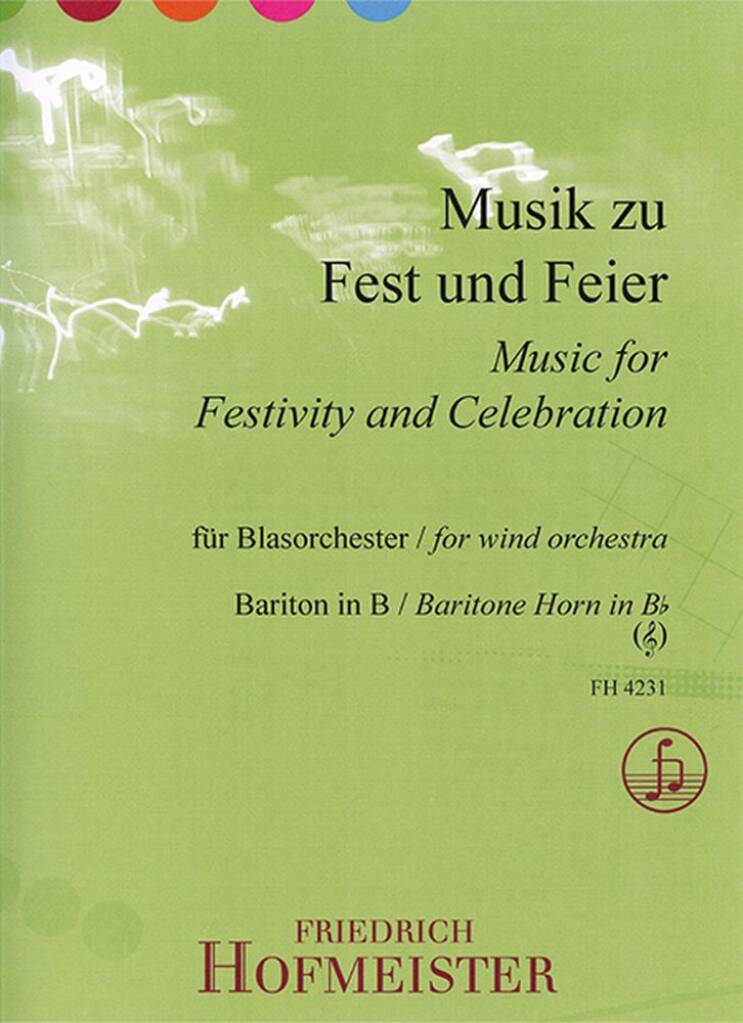 Musik zu Fest und Feier / Bariton in B