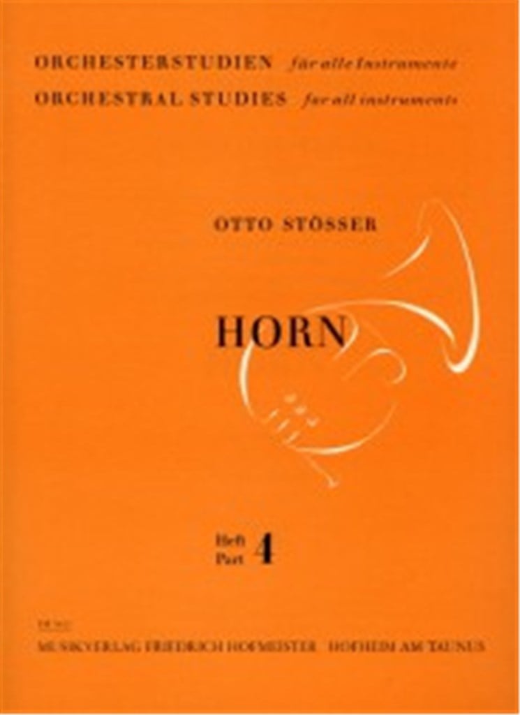 Orchesterstudien, Heft 4