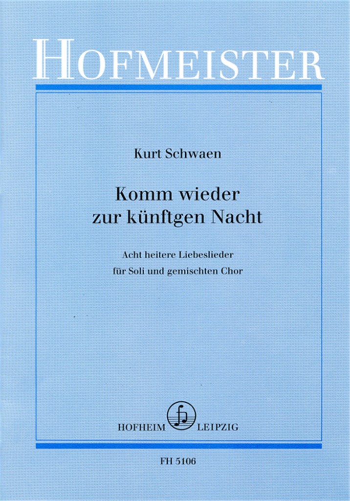 Komm wieder zur künftigen Nacht