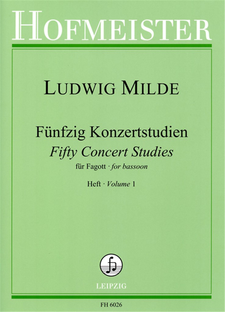 50 Konzertstudien, op. 26, Heft 1