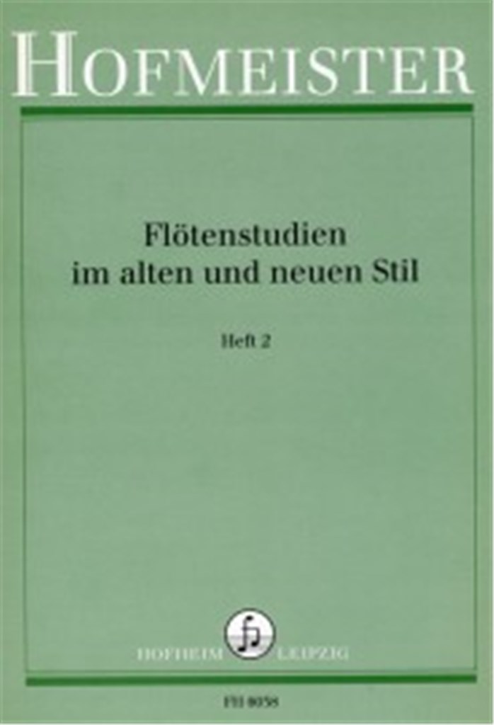 Flötenstudien im alten und neuen Stil, Band 2