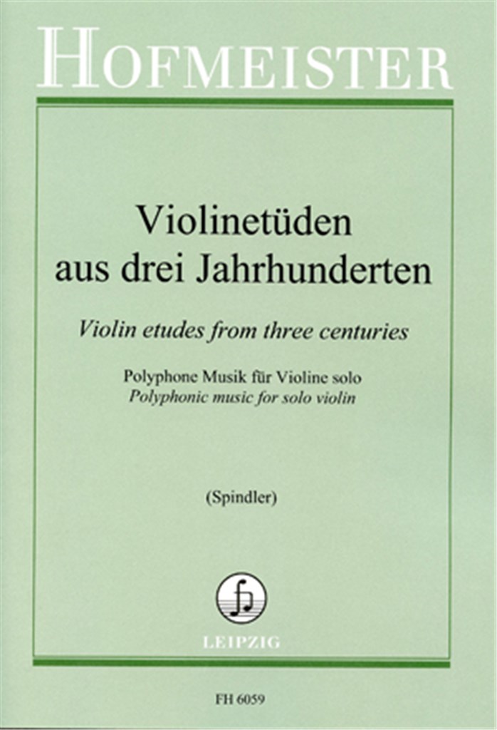 Violinetüden aus drei Jahrhunderten