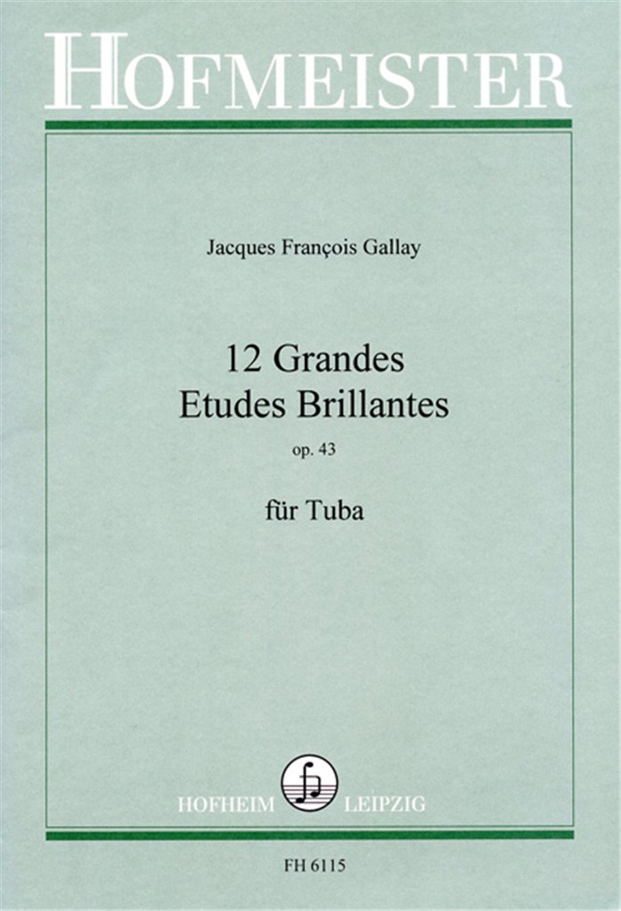 13 Grandes Etüudes Brillantes, op. 43