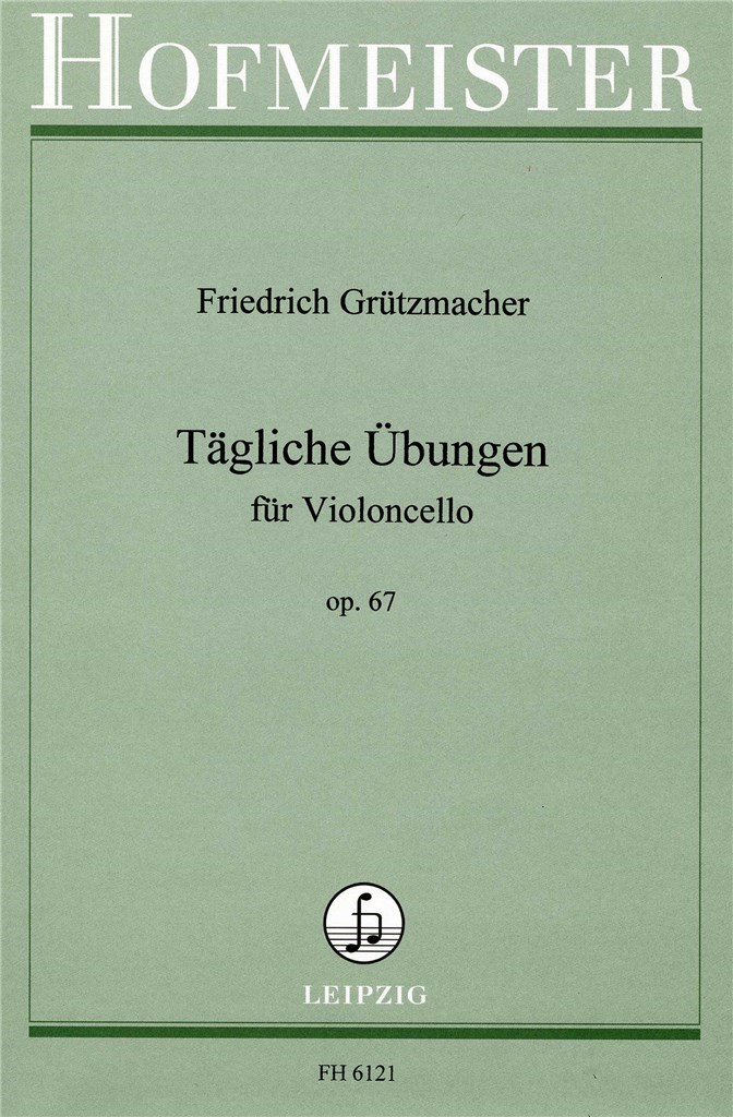 Tägliche Übungen für Violoncello op. 67