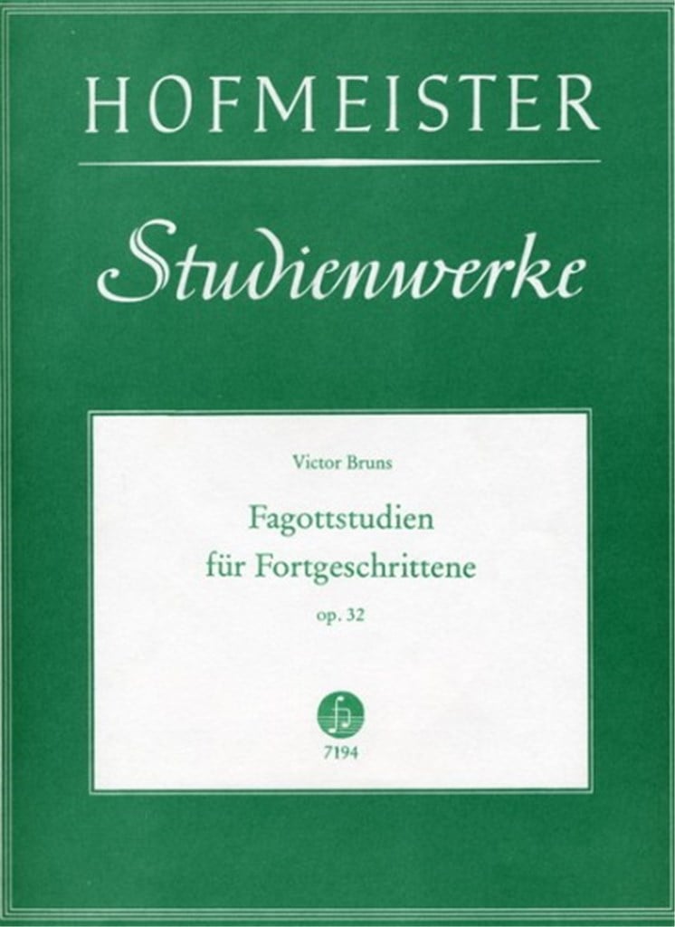 Fagottstudien fur Fortgeschrittene