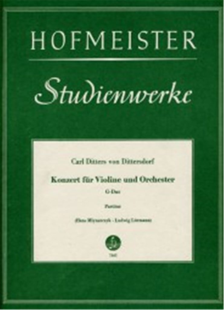 Konzert für Violine und Orchester G-Dur
