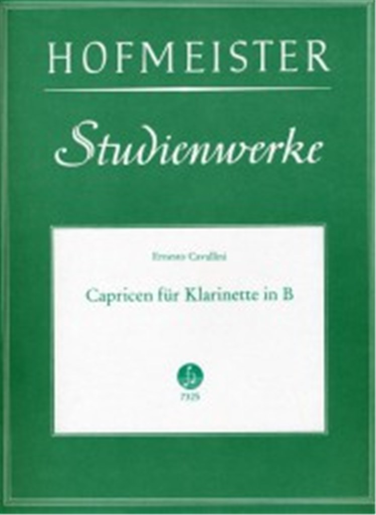 Capricen für Klarinette in B