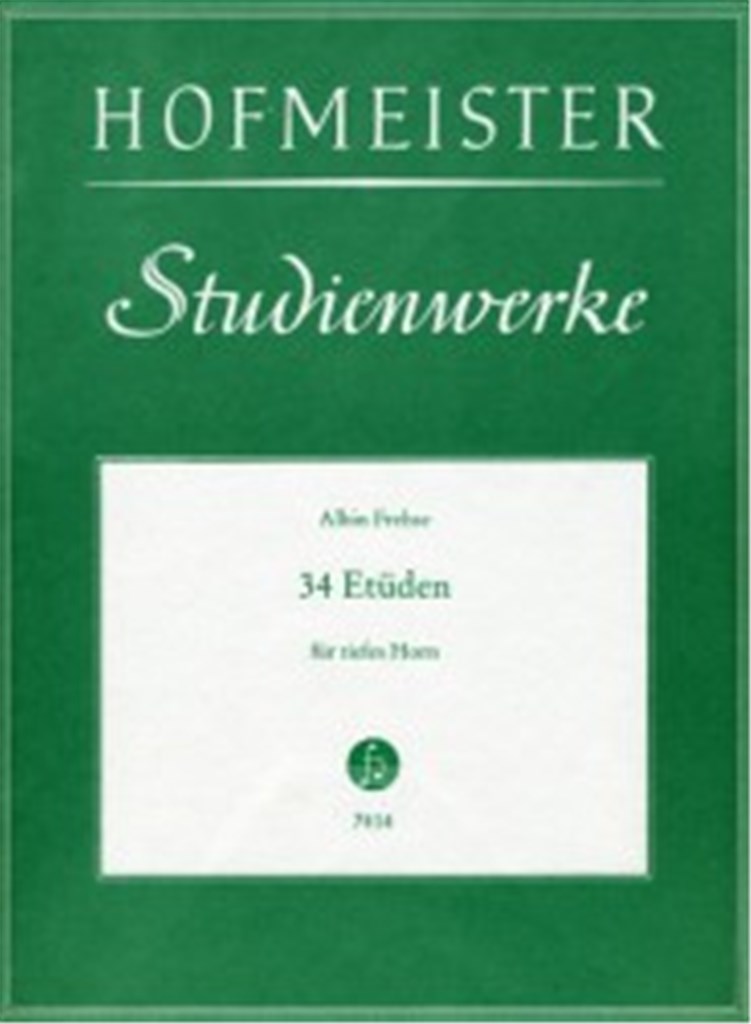 34 Etuden fur tiefes Horn