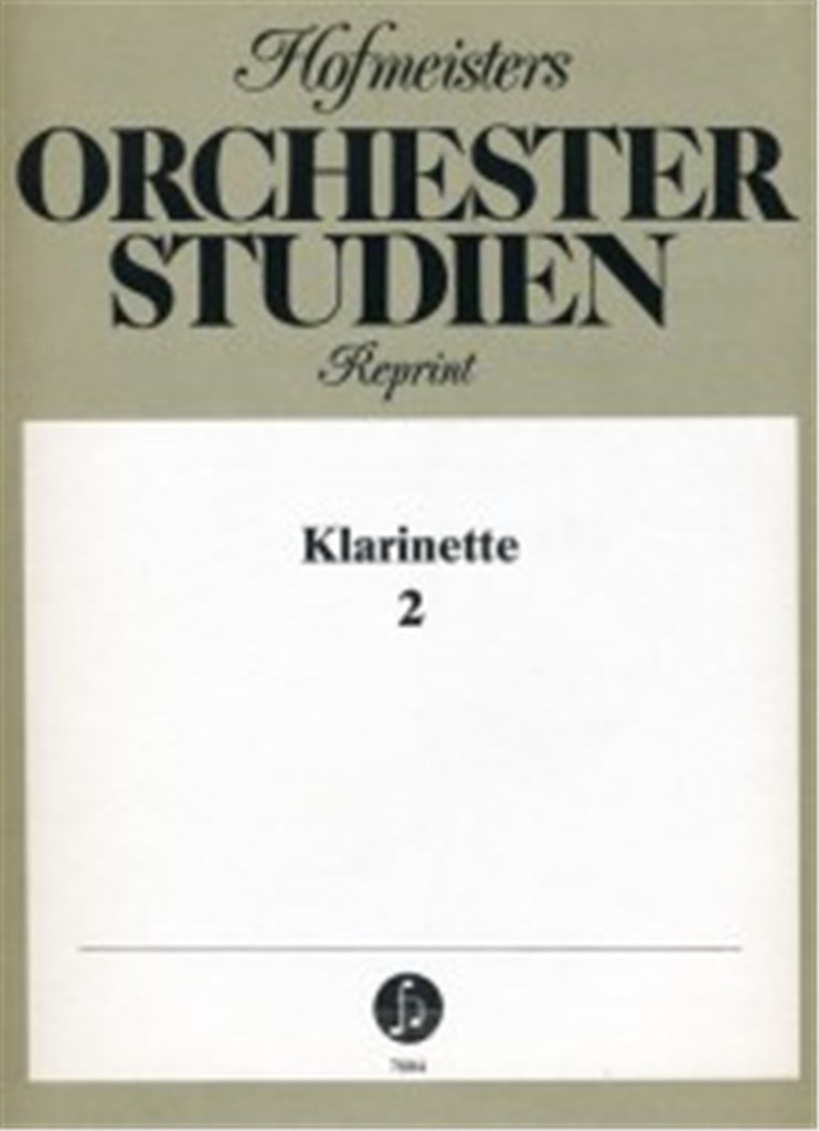Orchesterstudien Klarinette, Heft 2