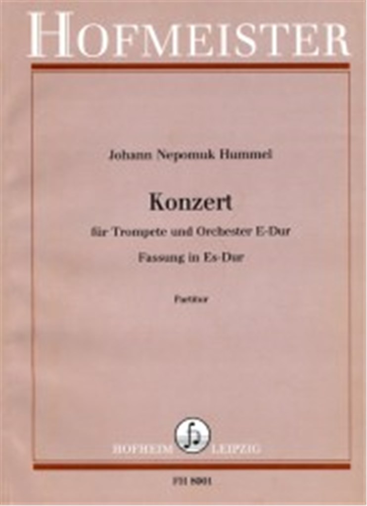 Konzert E-Dur für Trompete und Orchester