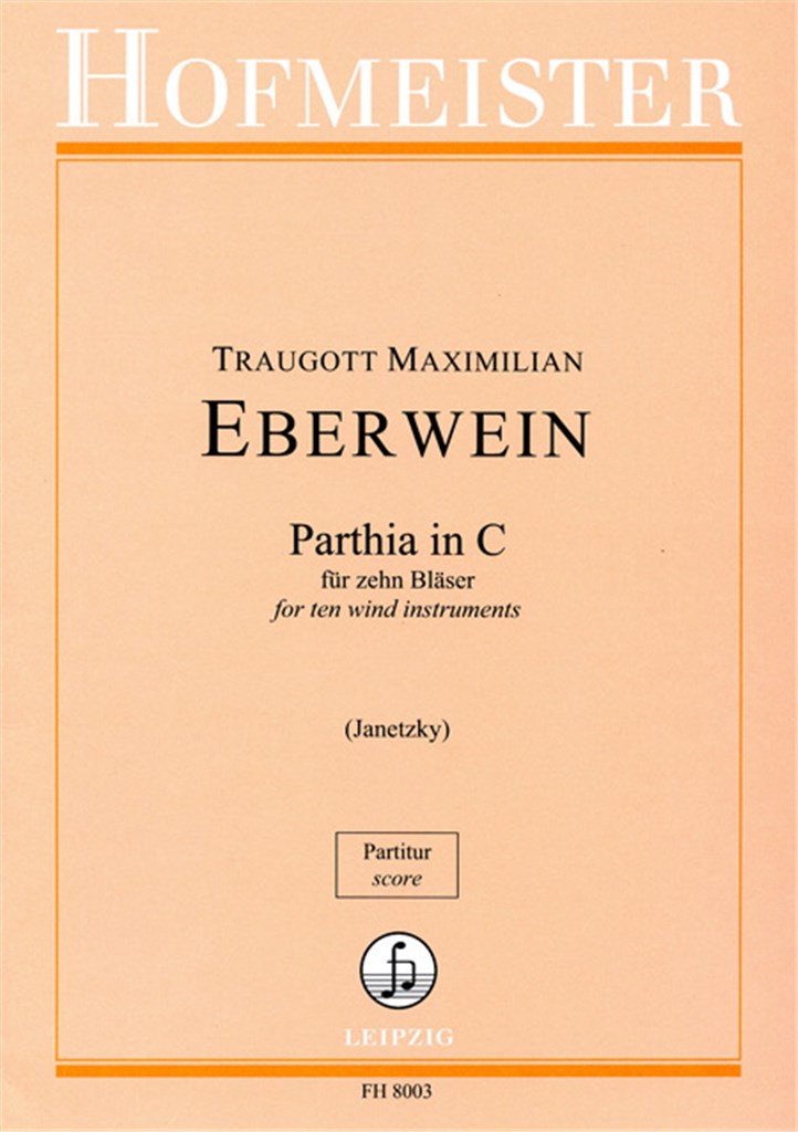 Parthia in C für 10 Bläser