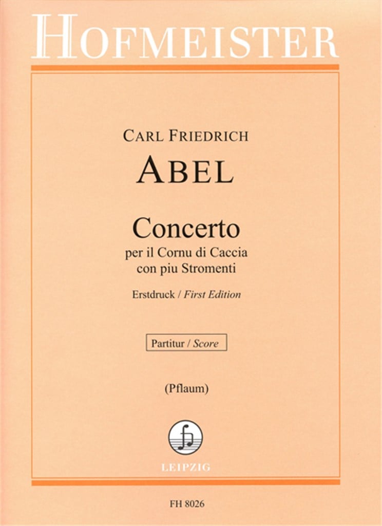 Concerto per il Cornu di Caccia con piu Stromenti