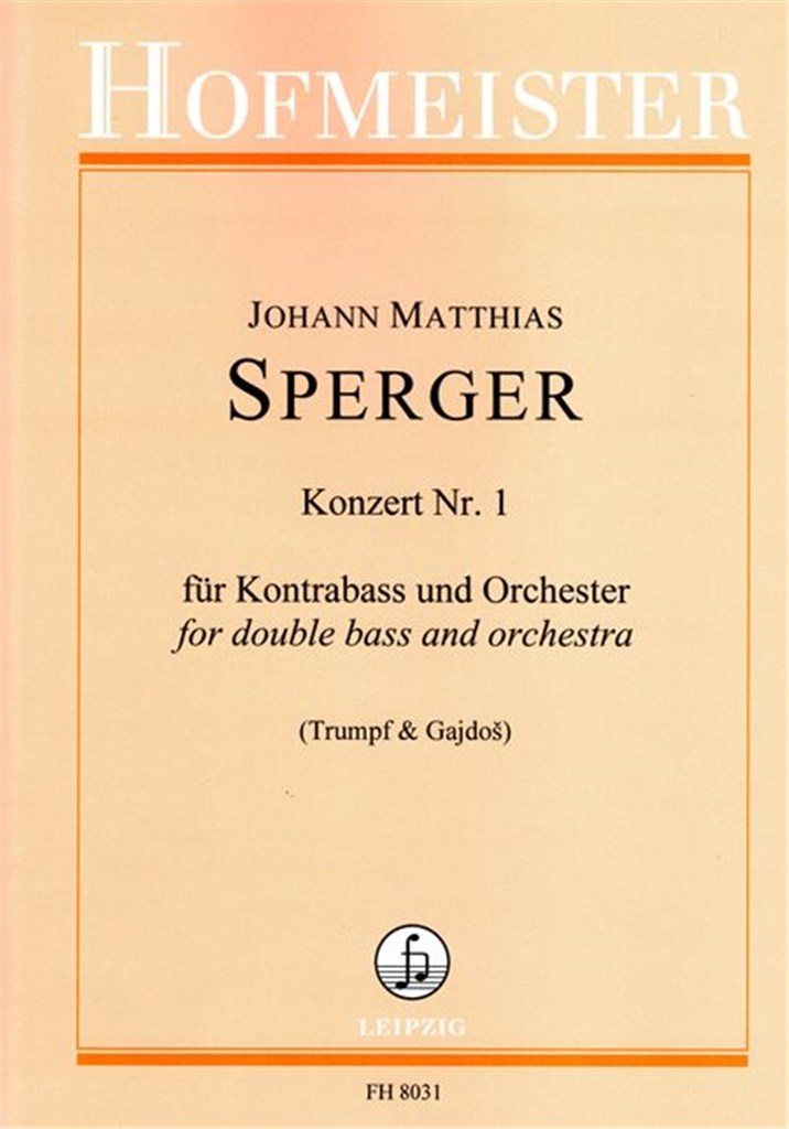 Konzert Nr. 1 für Kontrabass und Orchester