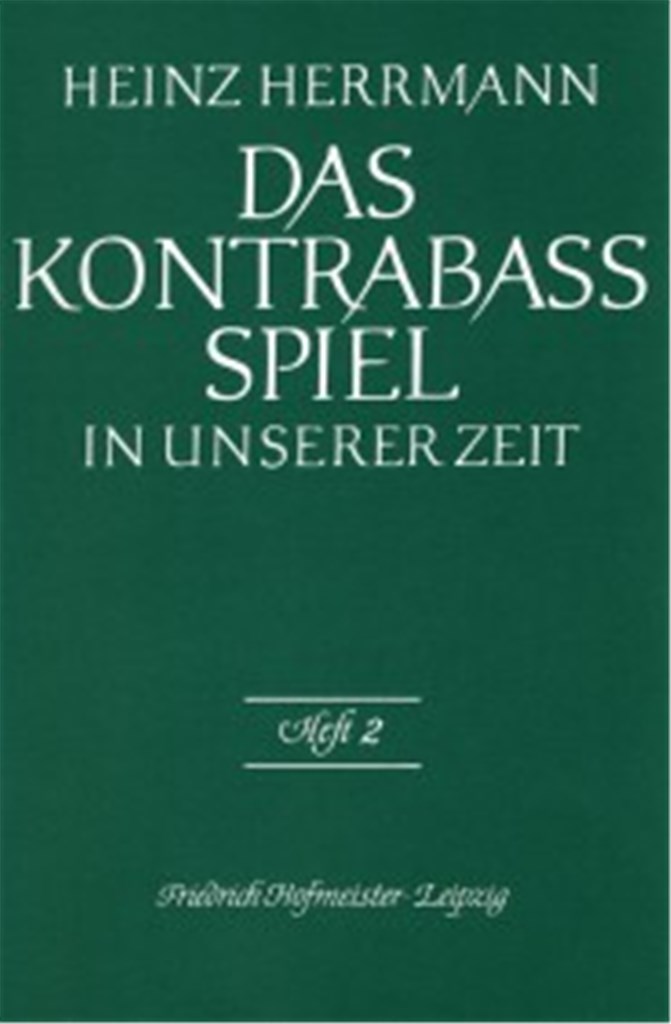 Das Kontrabass-Spiel in unserer Zeit, Heft 2