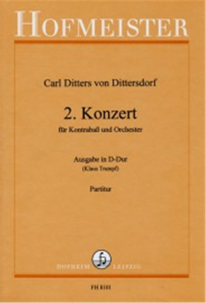 2. Konzert für kontrabass und Orchester