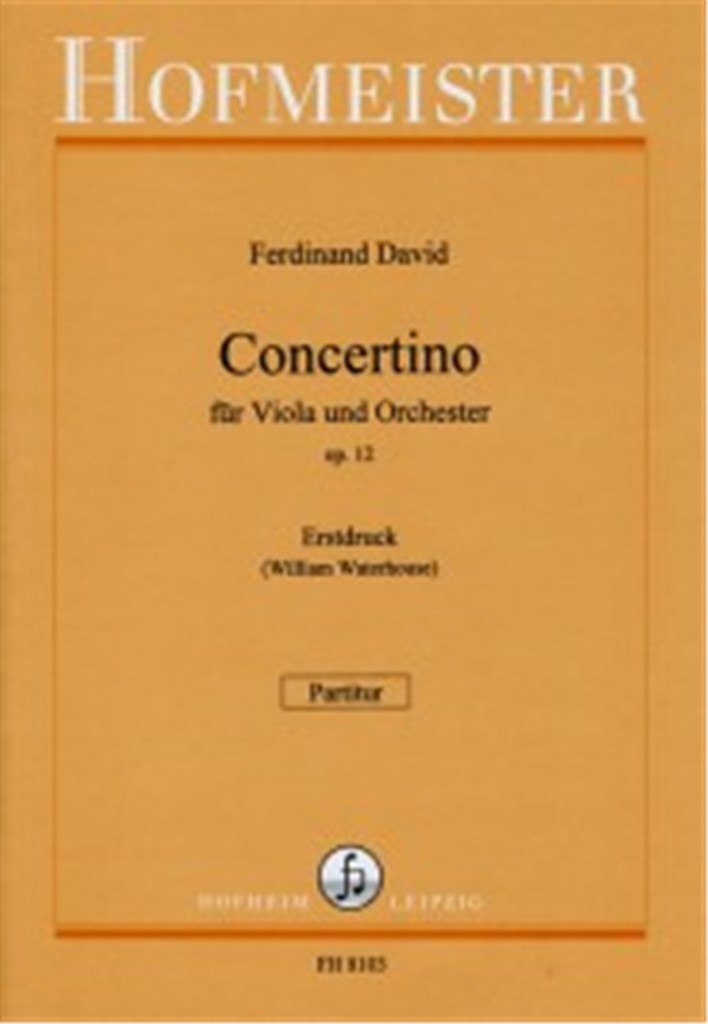 Concertino für Viola und Orchester op. 12 / Part