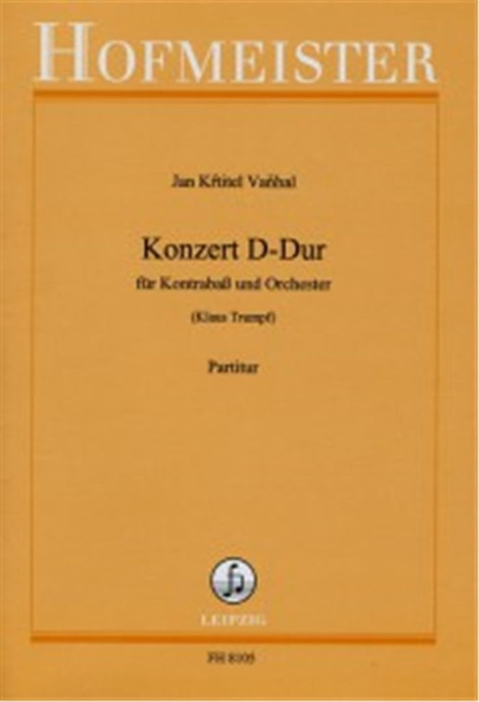 Konzert D-Dur für KontraBass und Orchester