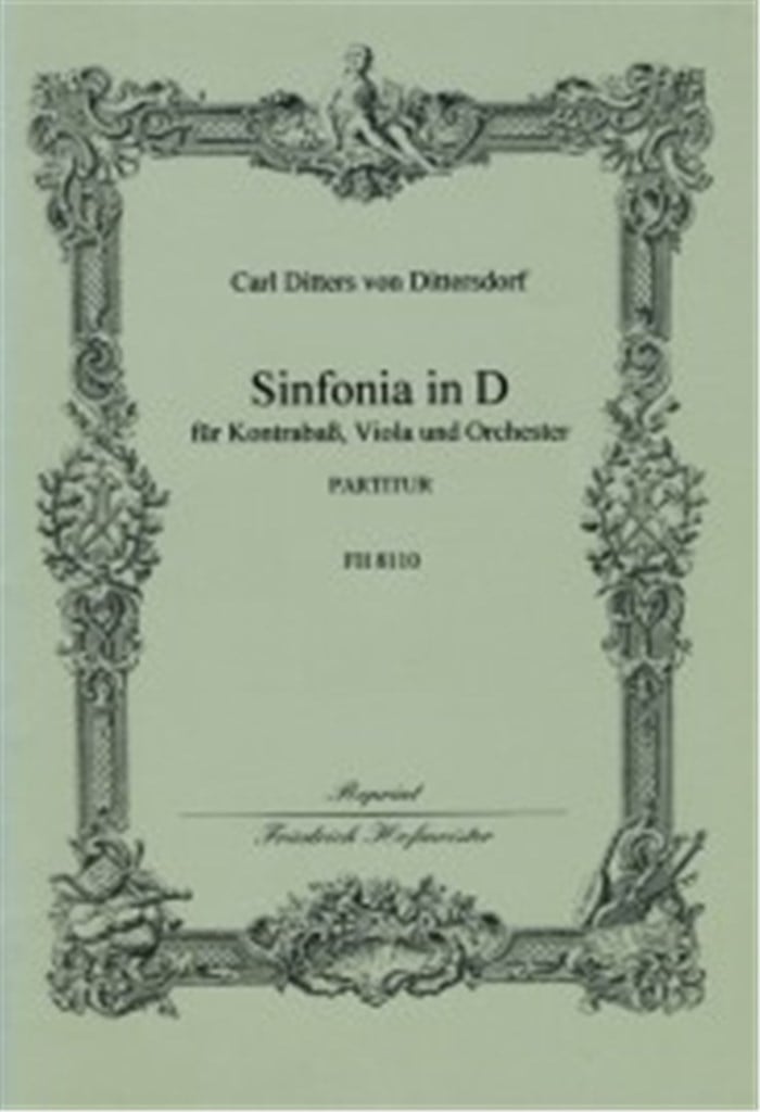 Sinfonia in D für kontraBass, Viola, Orchester