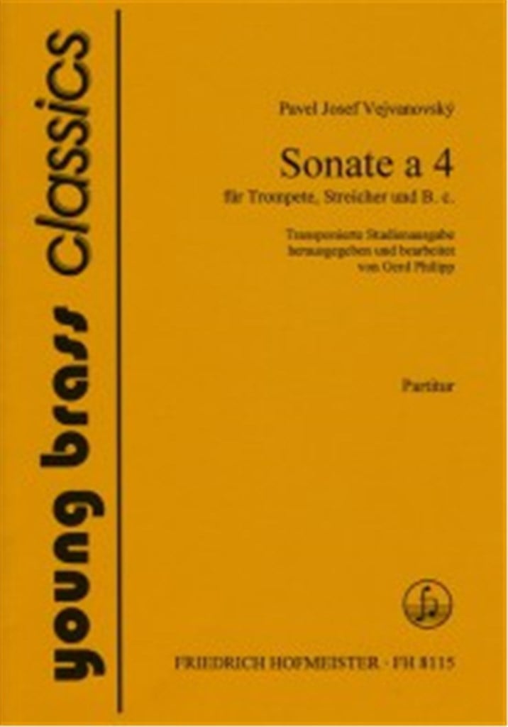 Sonata à 4 für Trompete, Streicher und B.c.