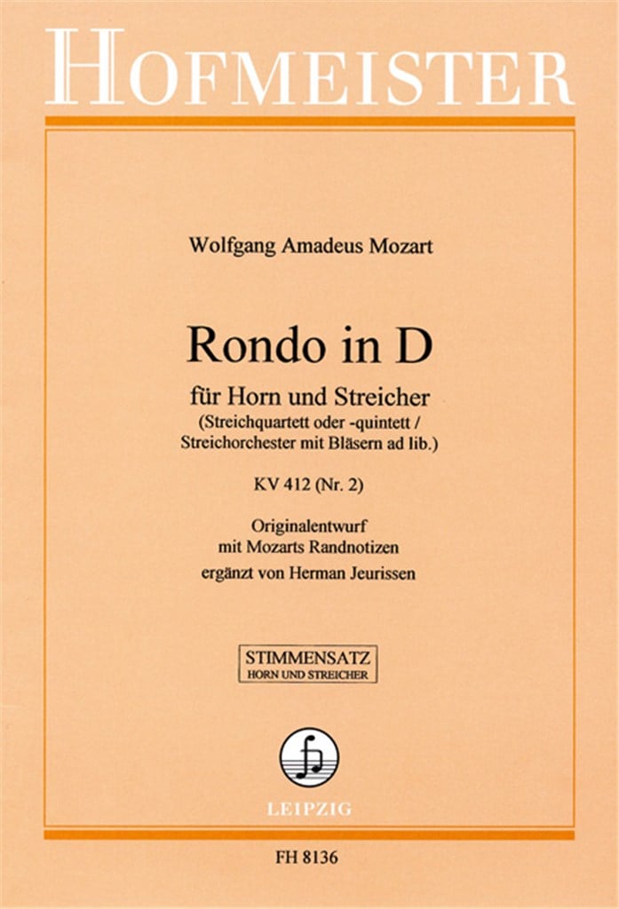 Rondo in D KV 412 Nr. 2