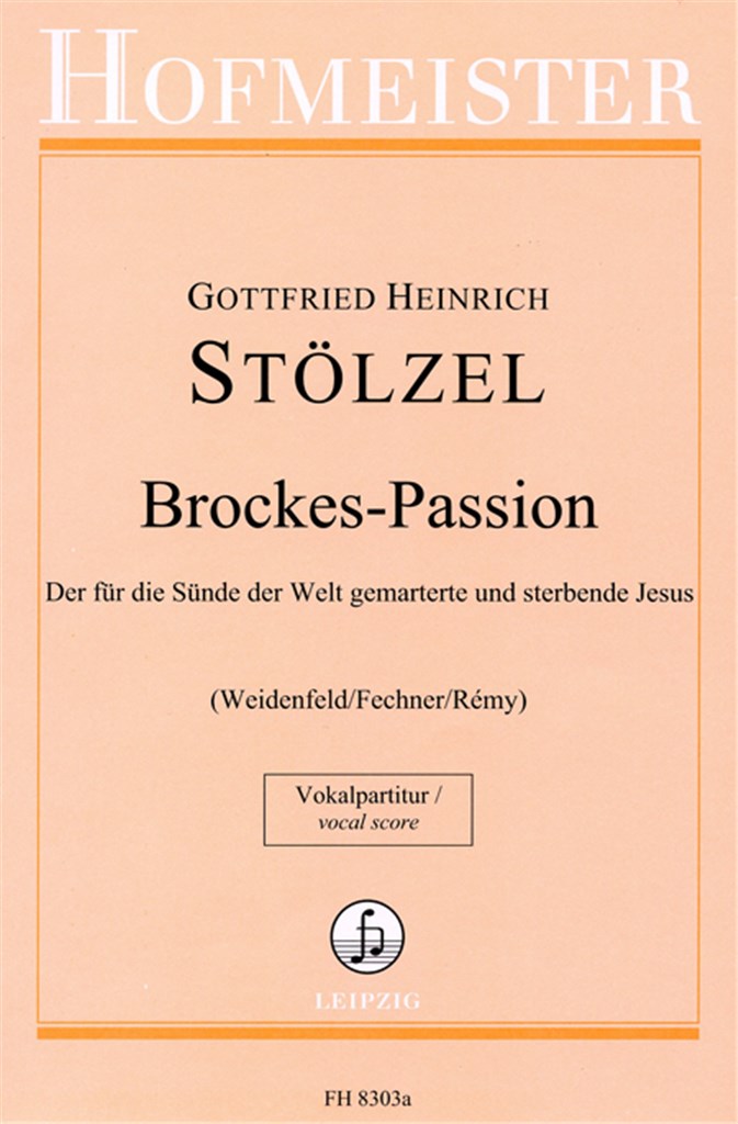 Brockes-Passion -Vokalpartitur