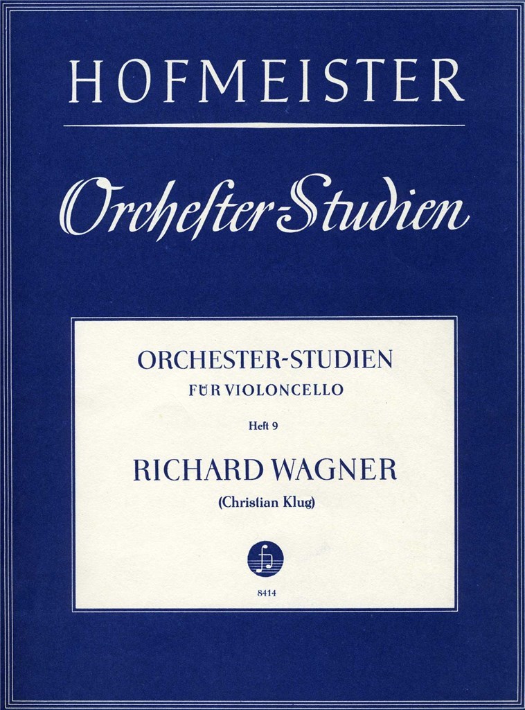 Orchesterstudien für ViolonCello, Heft 9: Wagner