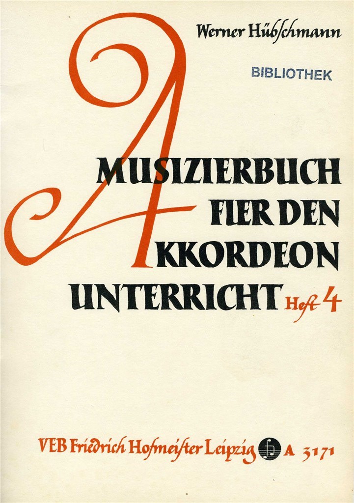 Musizierbuch Für Den Akkordeonunterricht - Band 4