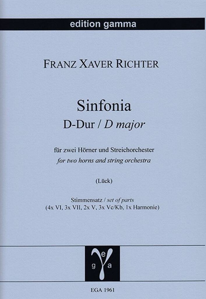 Sinfonia D-Dur