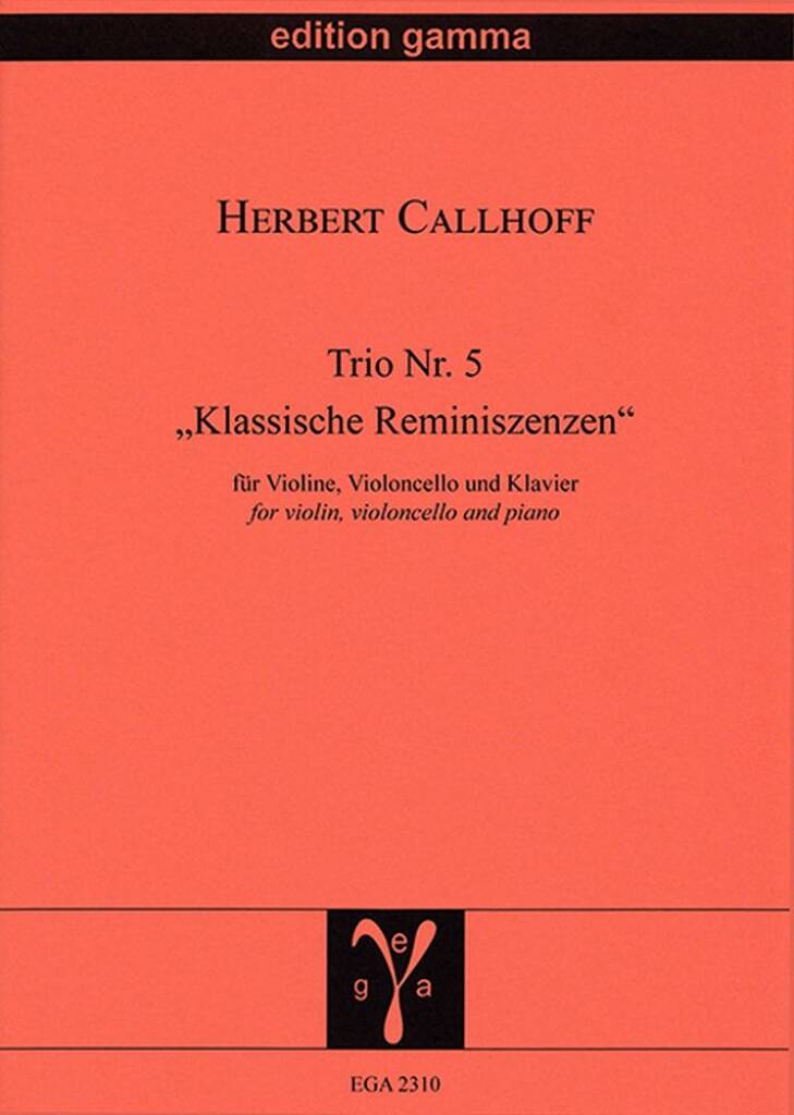 Trio Nr. 5 - klassische Reminiszenzen